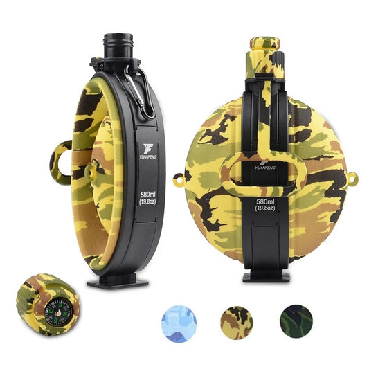Outdoor Military Water Bottle Silicone